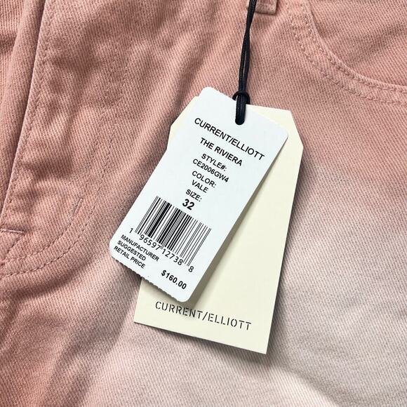 New Women’s Current/ Elliot The Riviera Mid Rise Shorts Size 32 - Picture 3 of 12